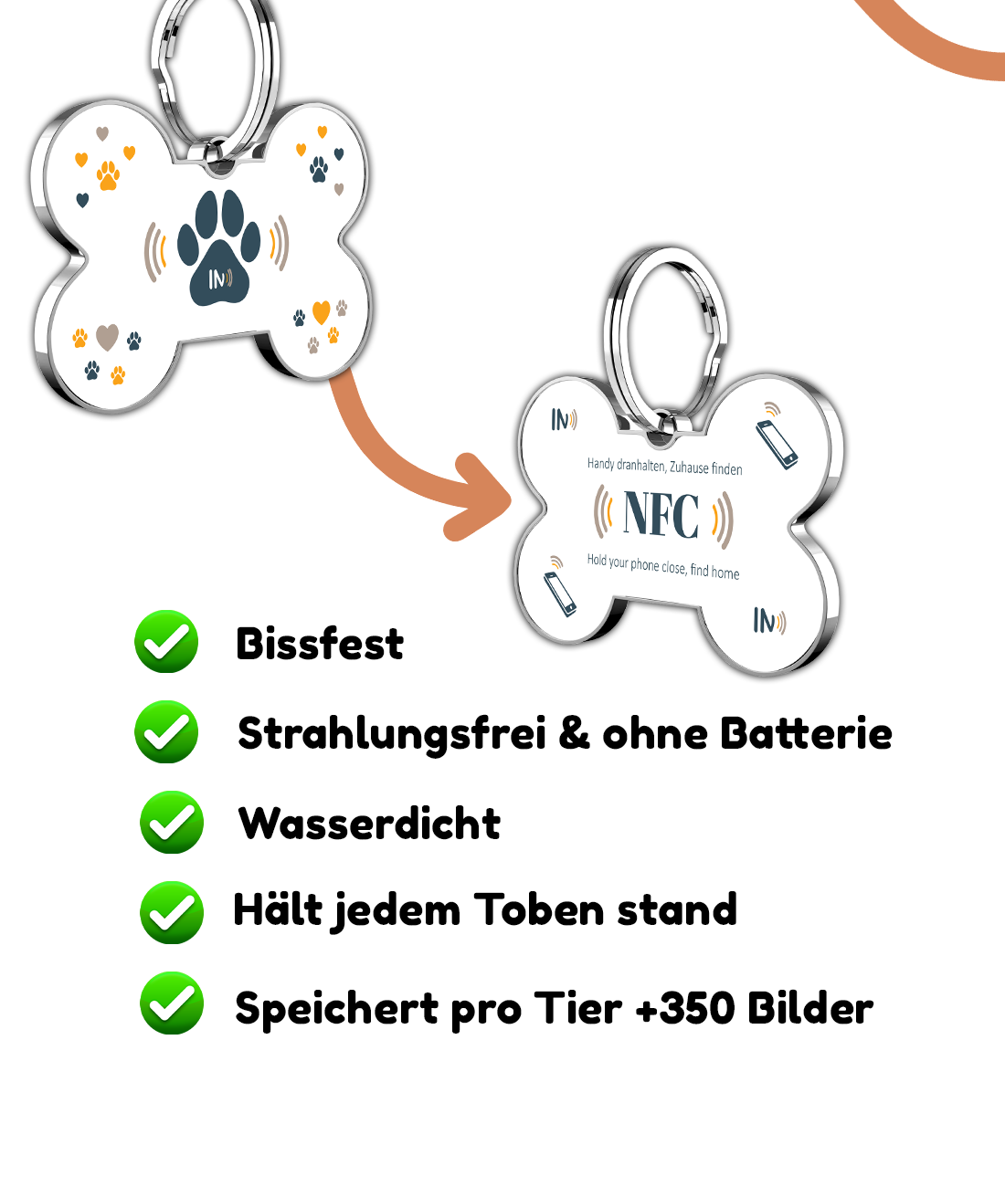NFC Hunde und Tieranhänger 5
