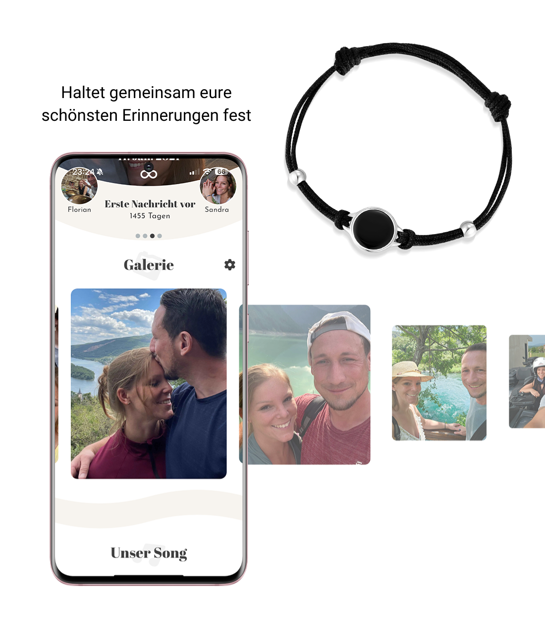 Kordelarmband NFC Infinity Tatch 4