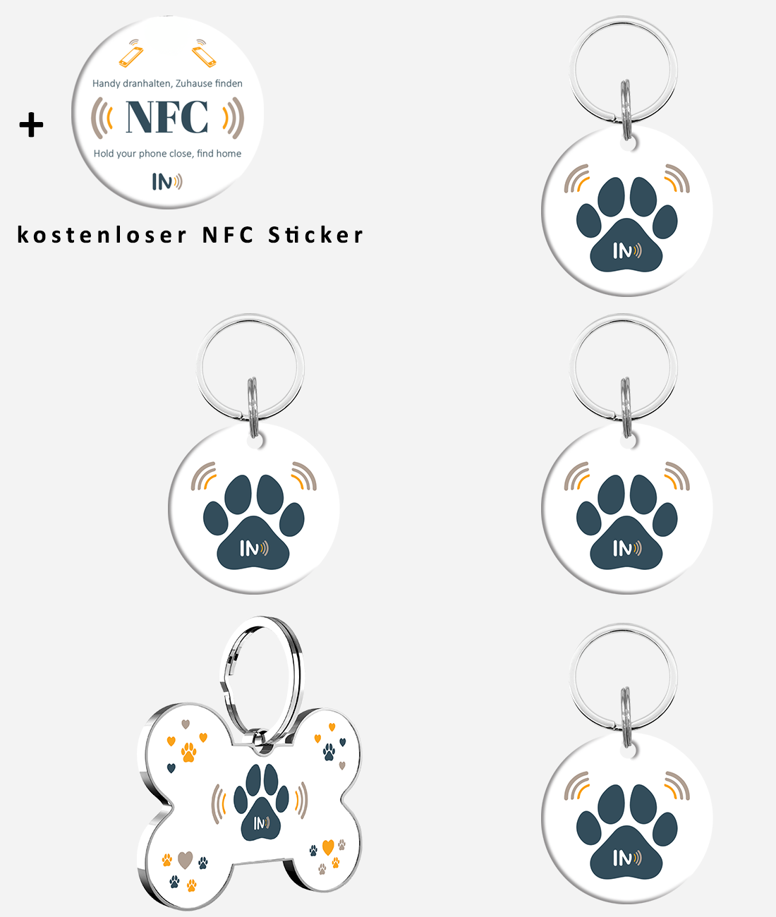 NFC Hunde und Tieranhänger 17