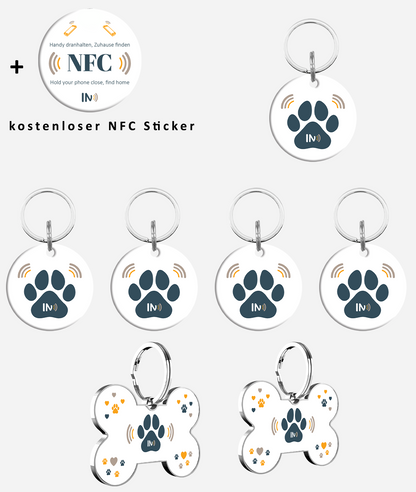 NFC Hunde und Tieranhänger