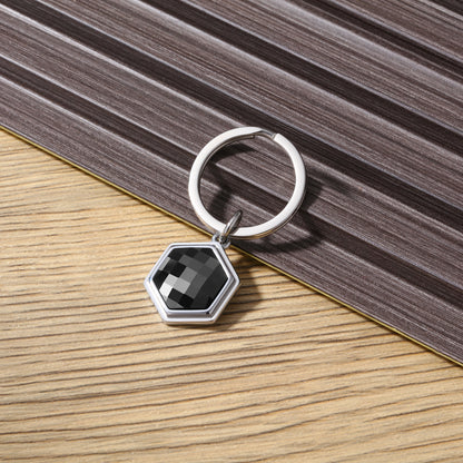 NFC Partner-Schlüsselanhänger Hexagon