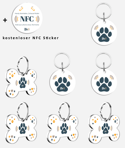 NFC Hunde und Tieranhänger