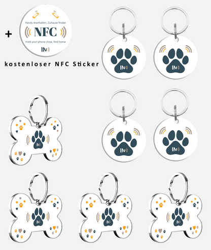 NFC Hunde und Tieranhänger