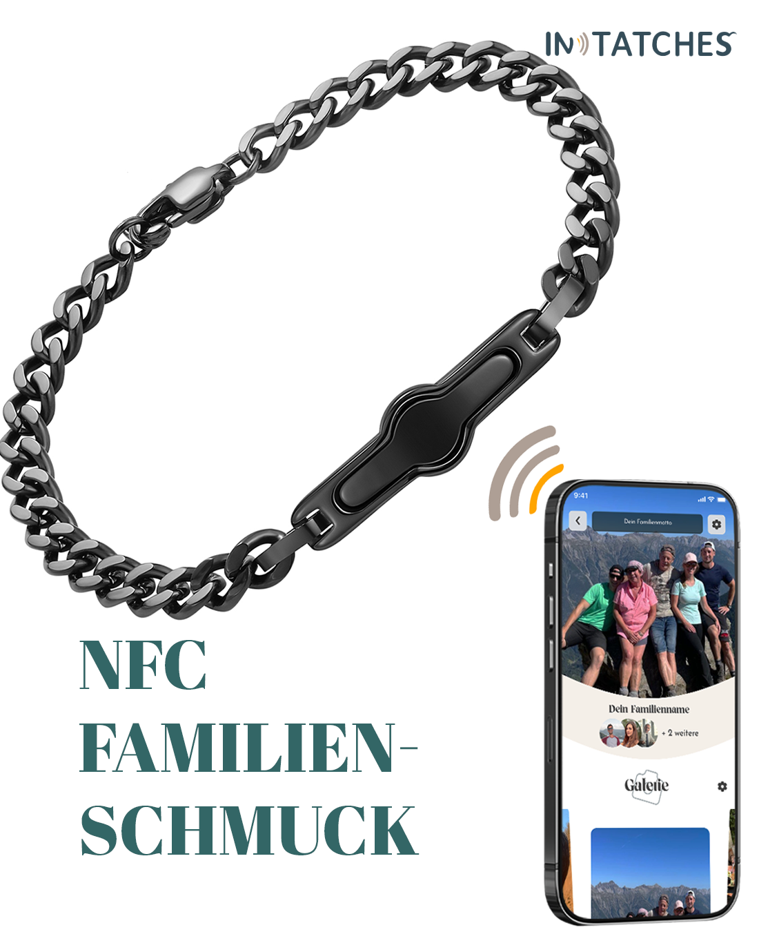 NFC Familien Armband Herren Bundle