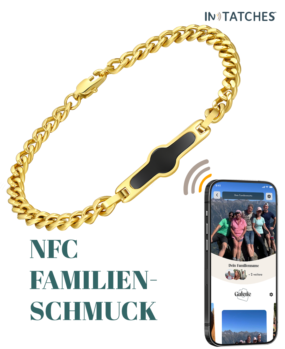 NFC Familien Armband Herren Bundle