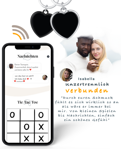 NFC Partner-Schlüsselanhänger Herz