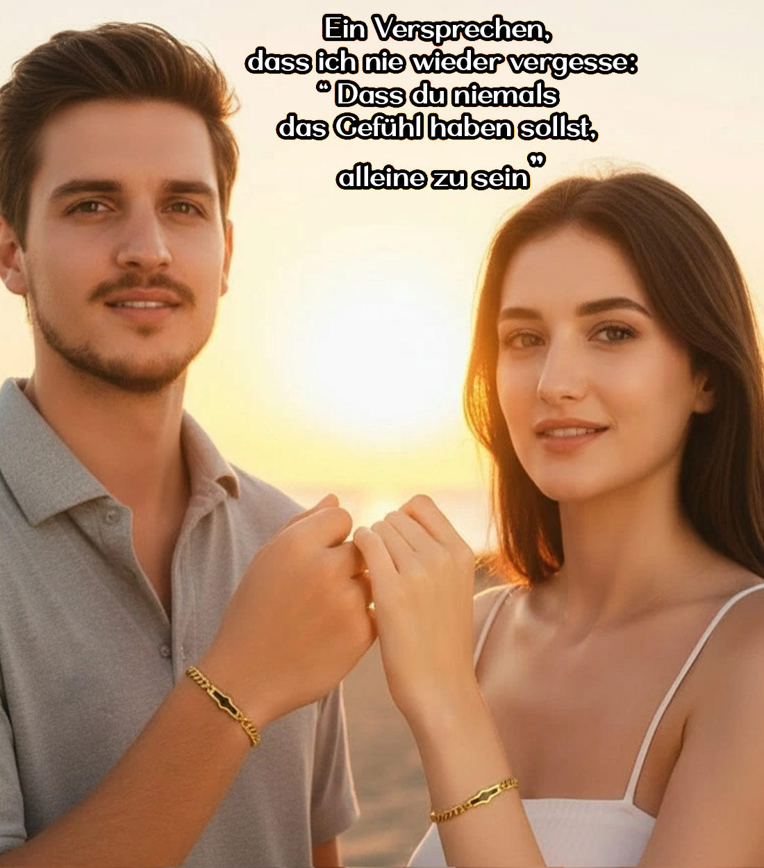 NFC Partner Armbänder - euer Erinnerungs-Armband im Set für Paare (2 Stück)