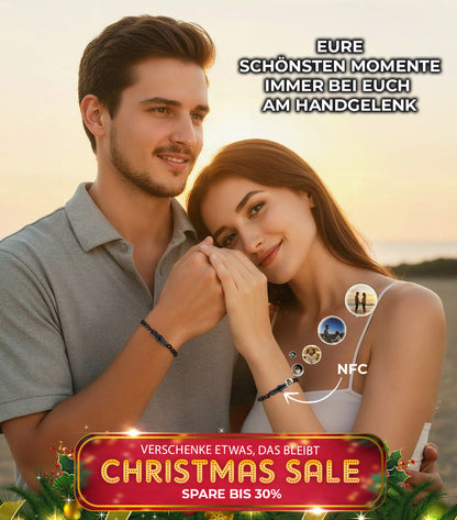 NFC Partner Armbänder - euer Erinnerungs-Armband im Set für Paare (2 Stück)