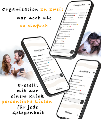 NFC Partner-Schlüsselanhänger Herz