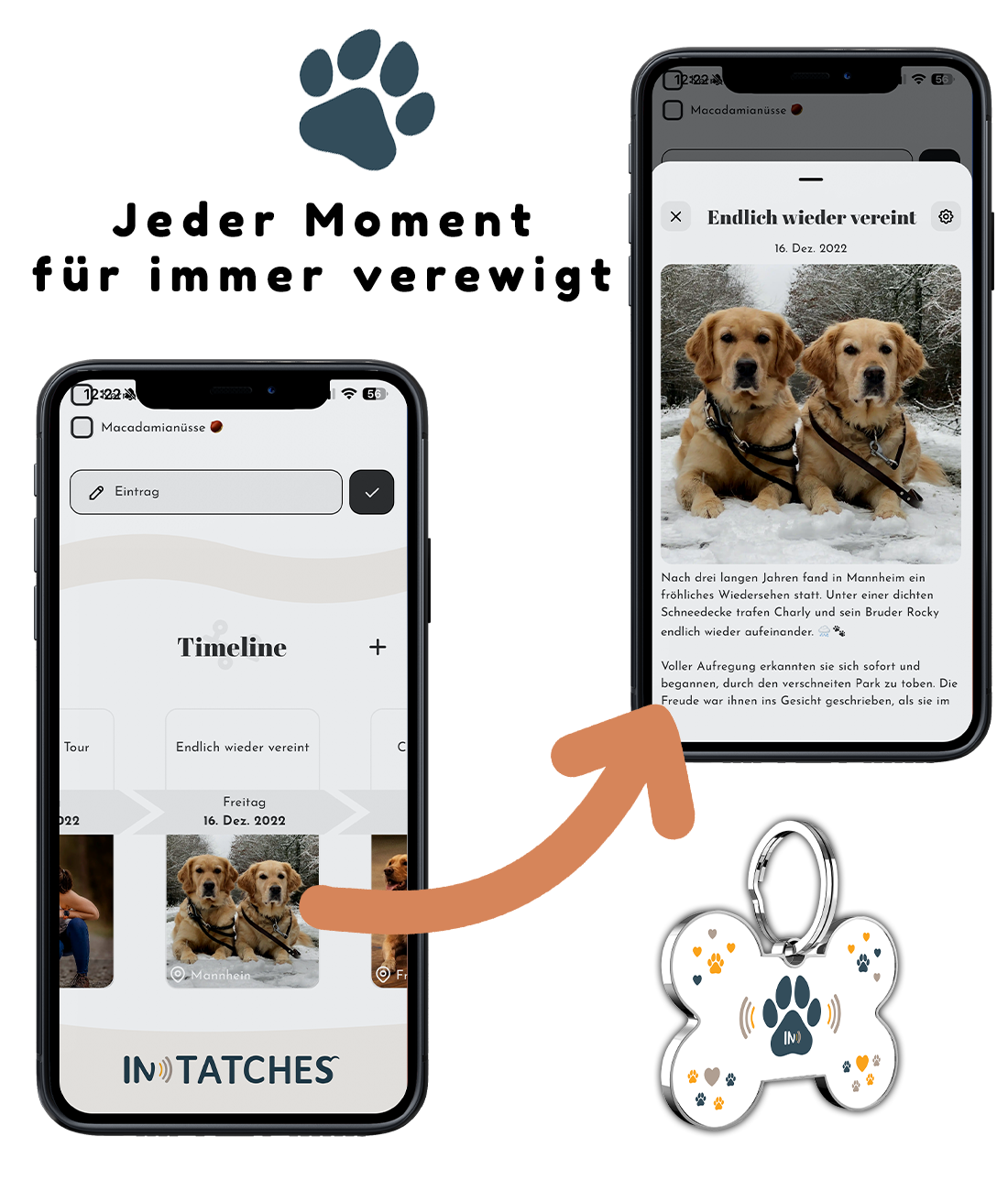 NFC Hunde und Tieranhänger