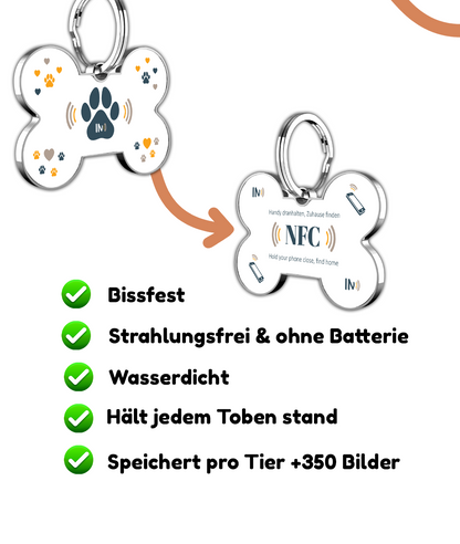 NFC Hunde und Tieranhänger