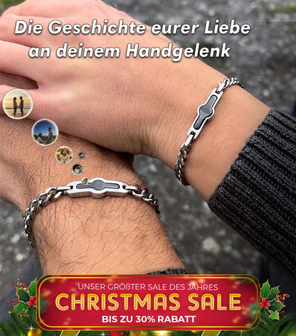 NFC Partner Armbänder - euer Erinnerungs-Armband im Set für Paare (2 Stück)