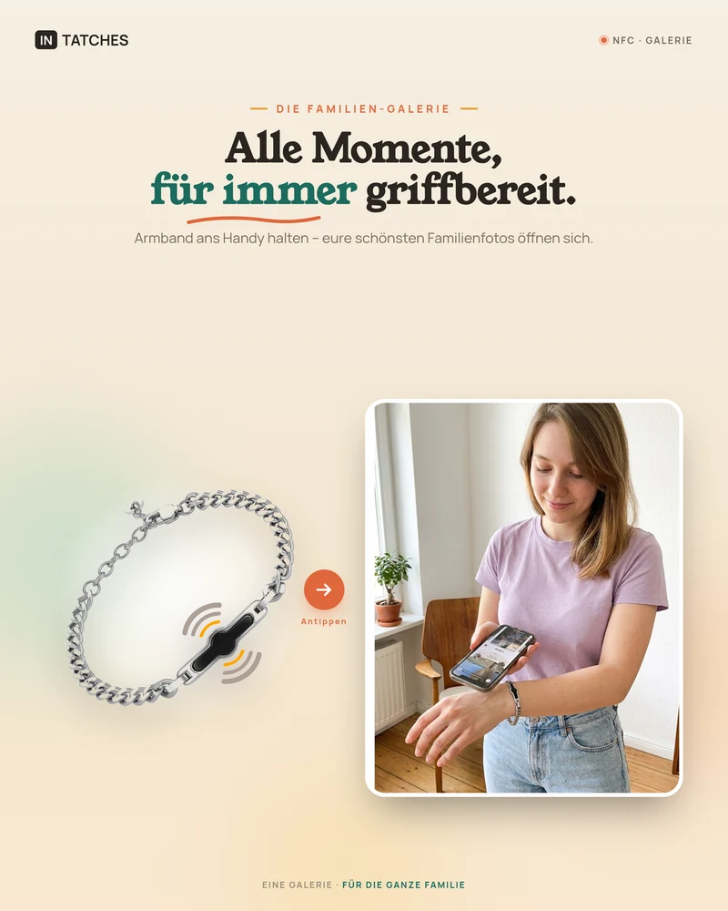 NFC Familien Armband Damen