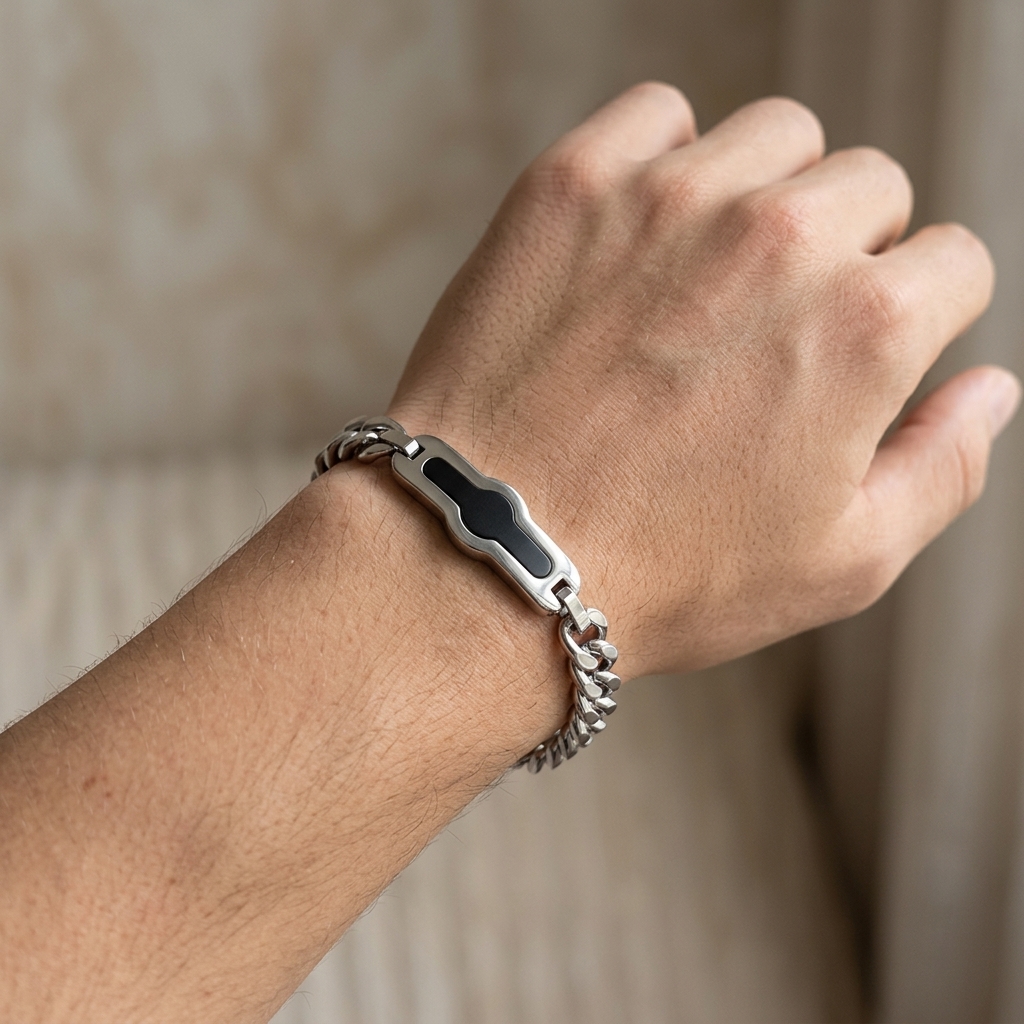NFC Armband Herren – Edelstahl