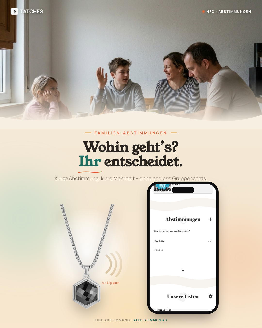 NFC Familien Halskette 6
