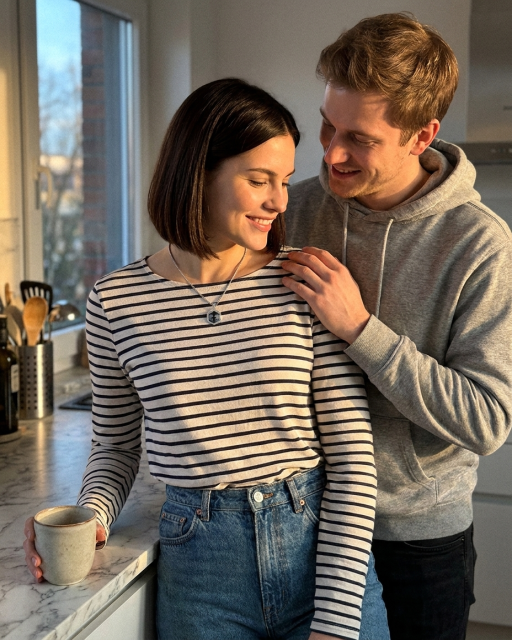 Zu zweit — NFC Halsketten Partner-Set (2 Ketten)