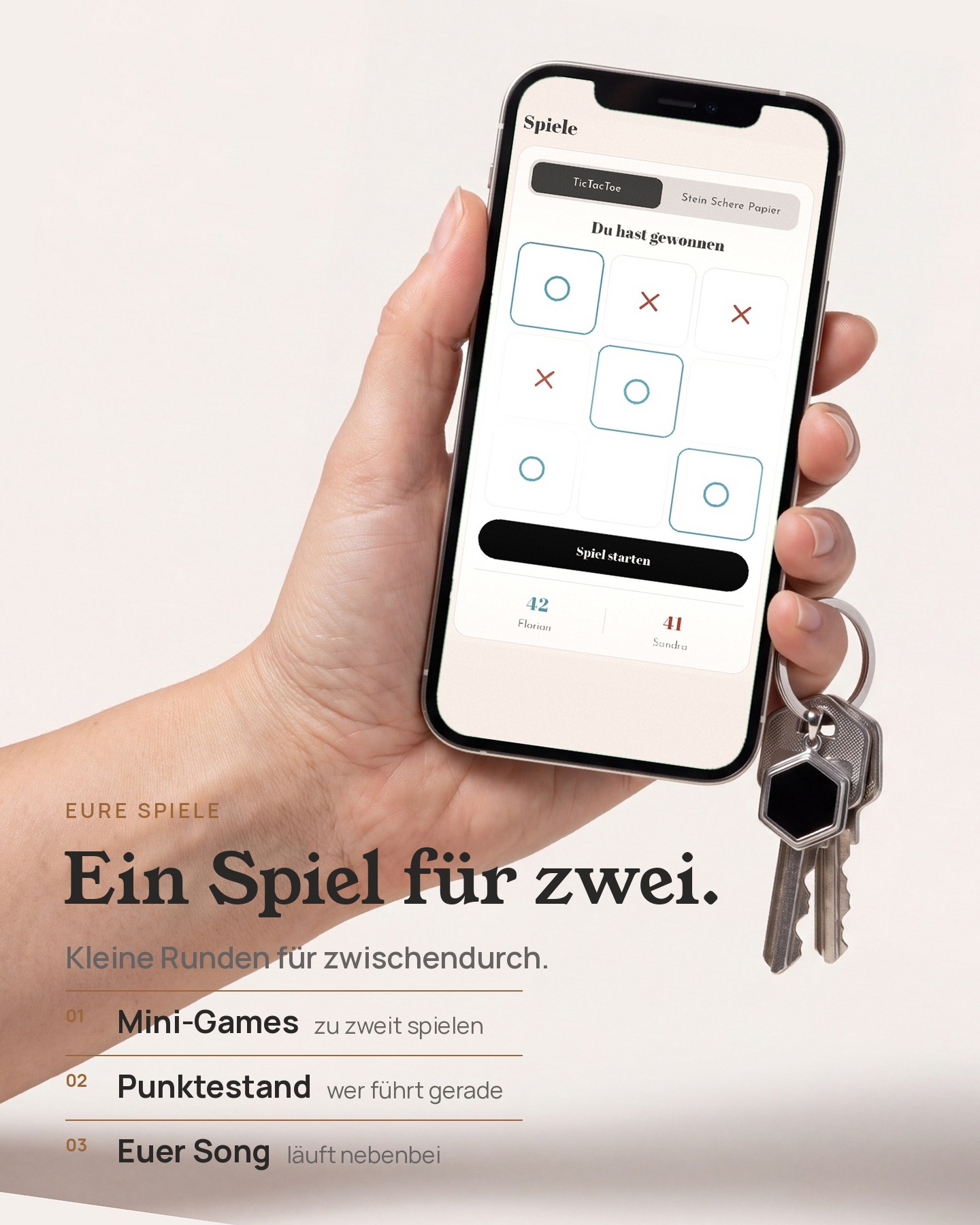 NFC Partner Schlüsselanhänger Set Hexagon (2 Anhänger) – Bild 8