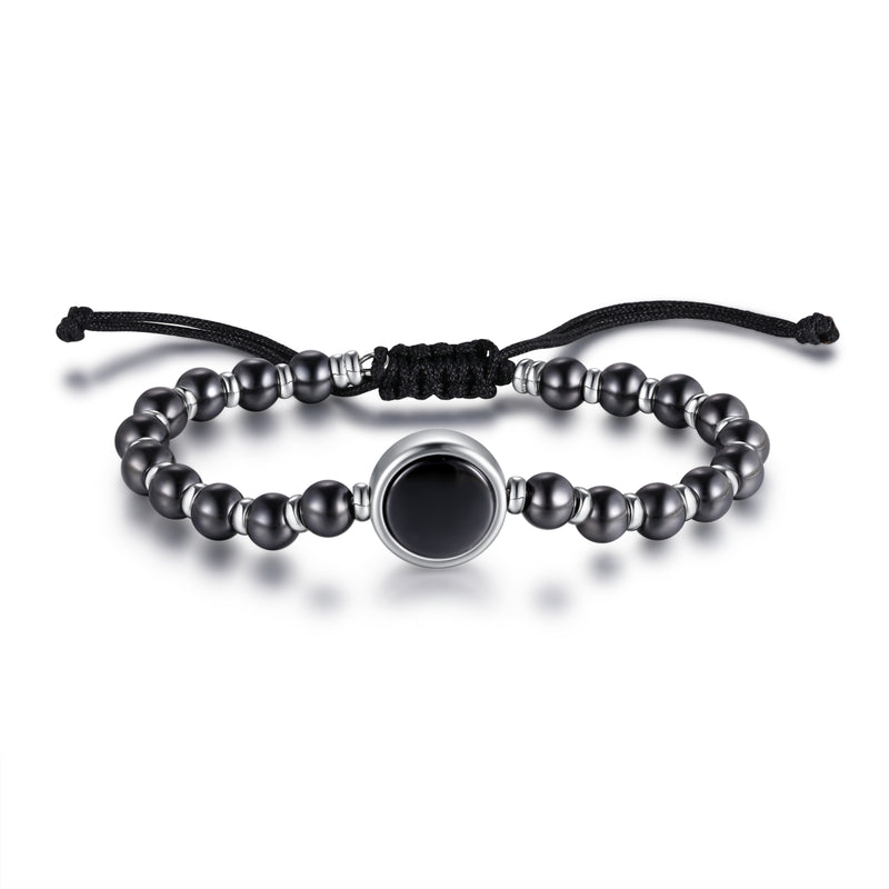 NFC Partner Perlenarmband Lavastein & Keramik (2 Armbänder) – Bild 8