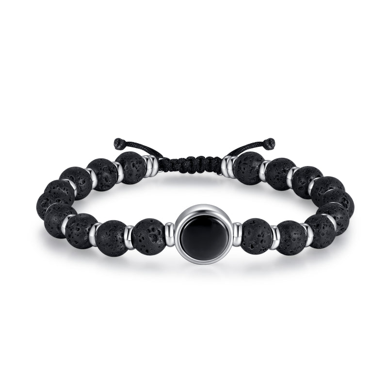 NFC Partner Perlenarmband Lavastein & Keramik (2 Armbänder) – Bild 9